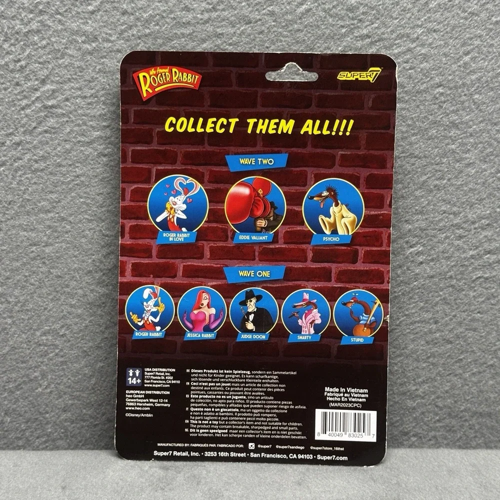 Who Framed Roger Rabbit Eddie Valiant 3.75
